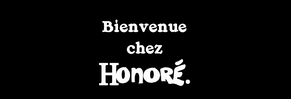 message de bienvenue sur le site de la boulangerie Honoré au Mans